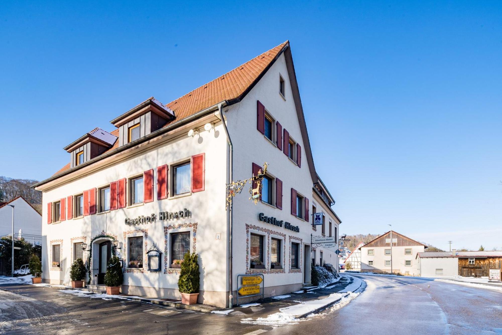 Flair Hotel Gasthof Zum Hirsch Hayingen Екстериор снимка