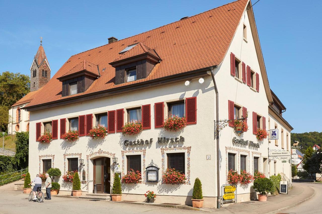 Flair Hotel Gasthof Zum Hirsch Hayingen Екстериор снимка